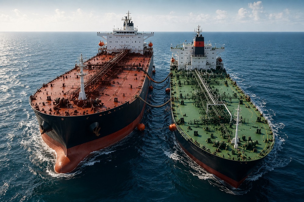 ship to ship transfer illustration