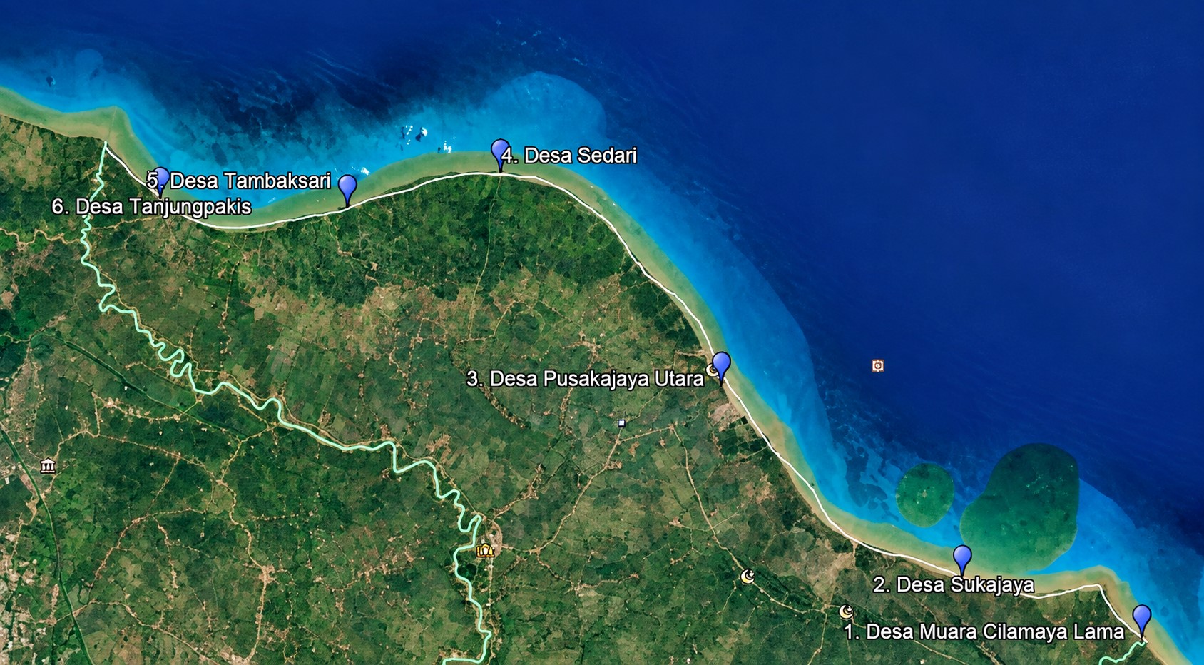 Lokasi Penelitian di Karawang