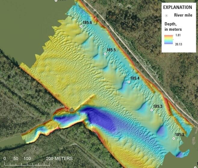 USGS Visual 3d Bathimetri public domain